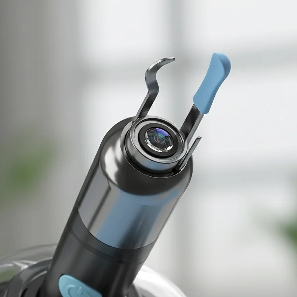 Otoscope Vidéo WiFi – Caméra d'Oreille HD pour Nettoyage Précis